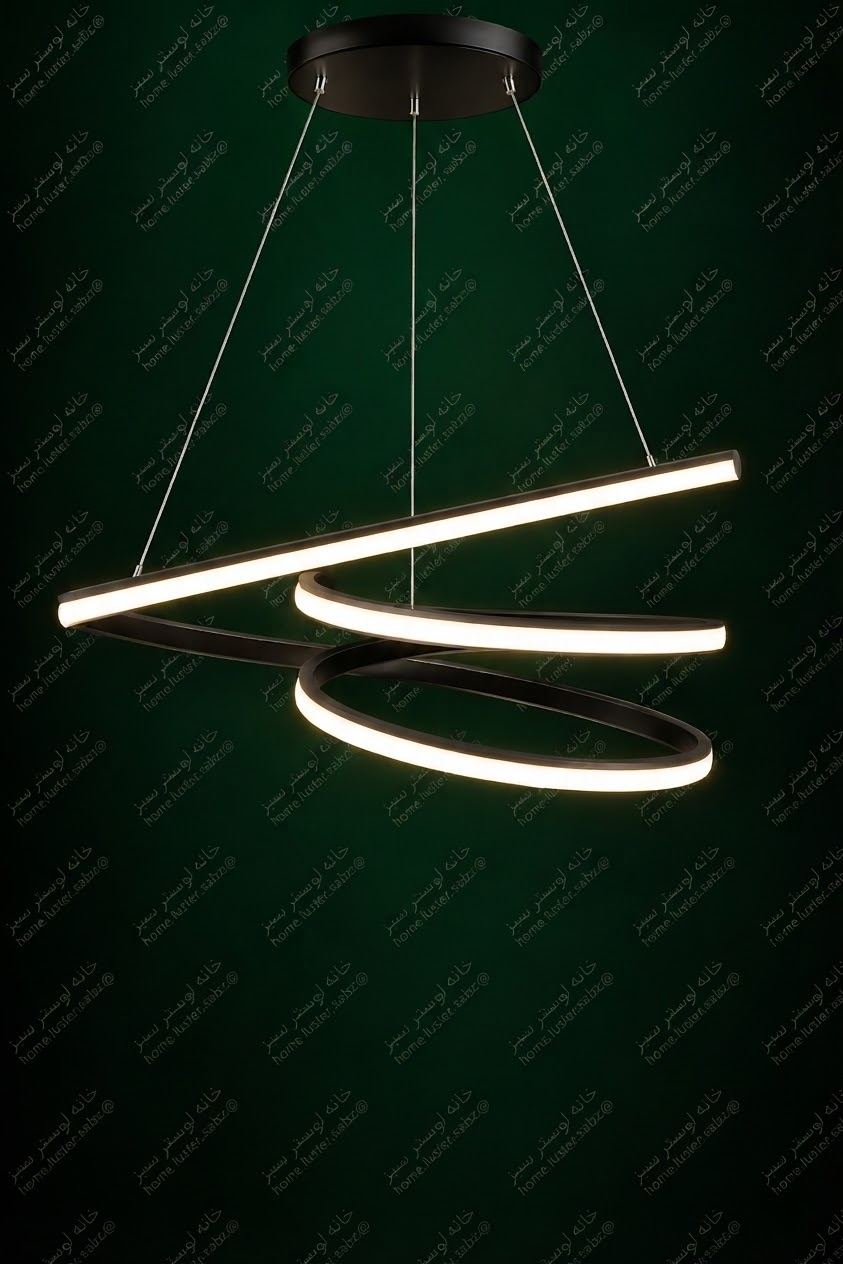 لوستر مدرن گرد تودلی vip