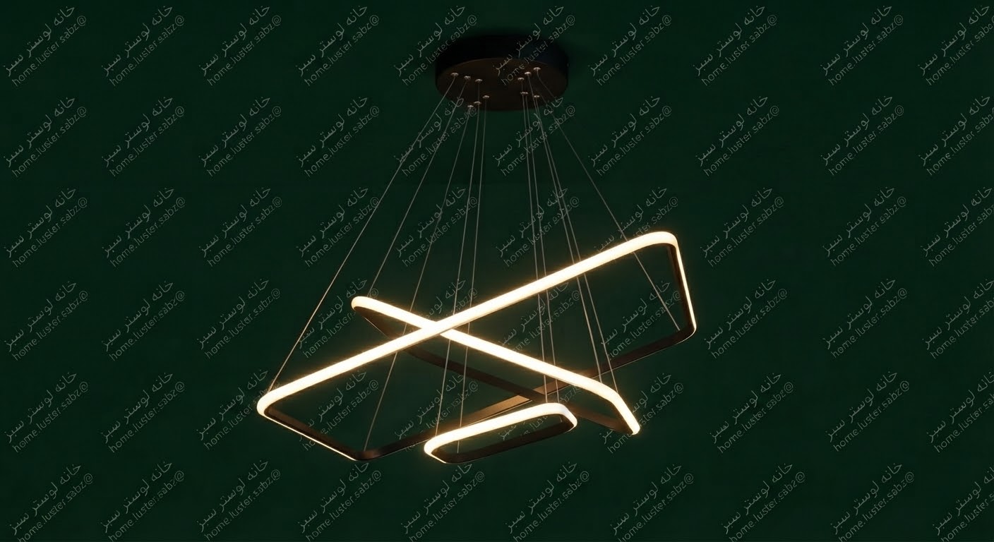لوستر مدرن مستطیل 80-60-40