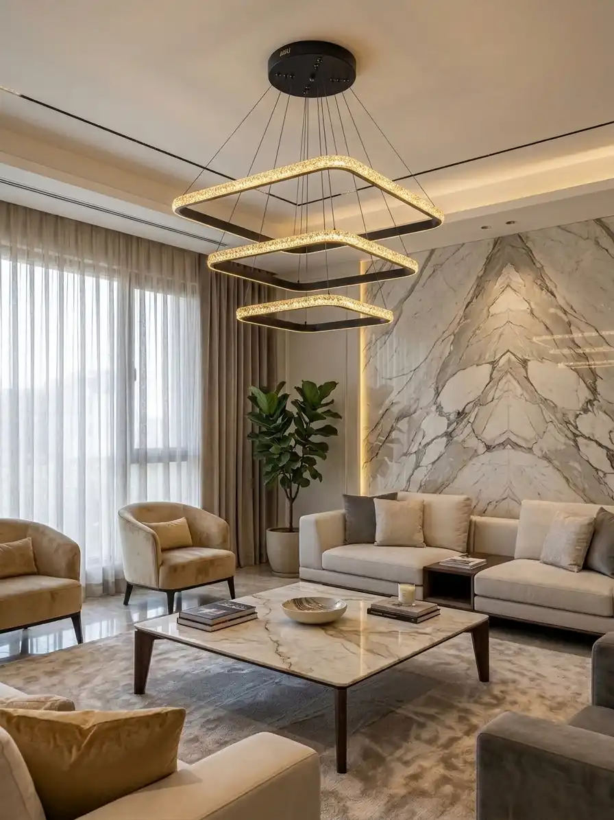لوستر مربع اپوکسی (کریستالی)60-40-20
