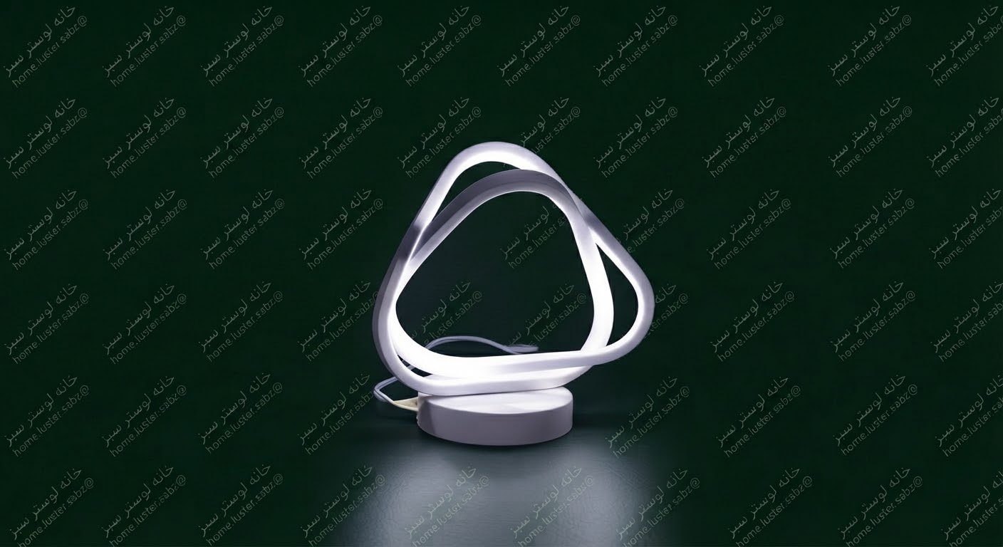 آباژور رومیزی مدرن اس ام دی طرح ستاره نور نچرال