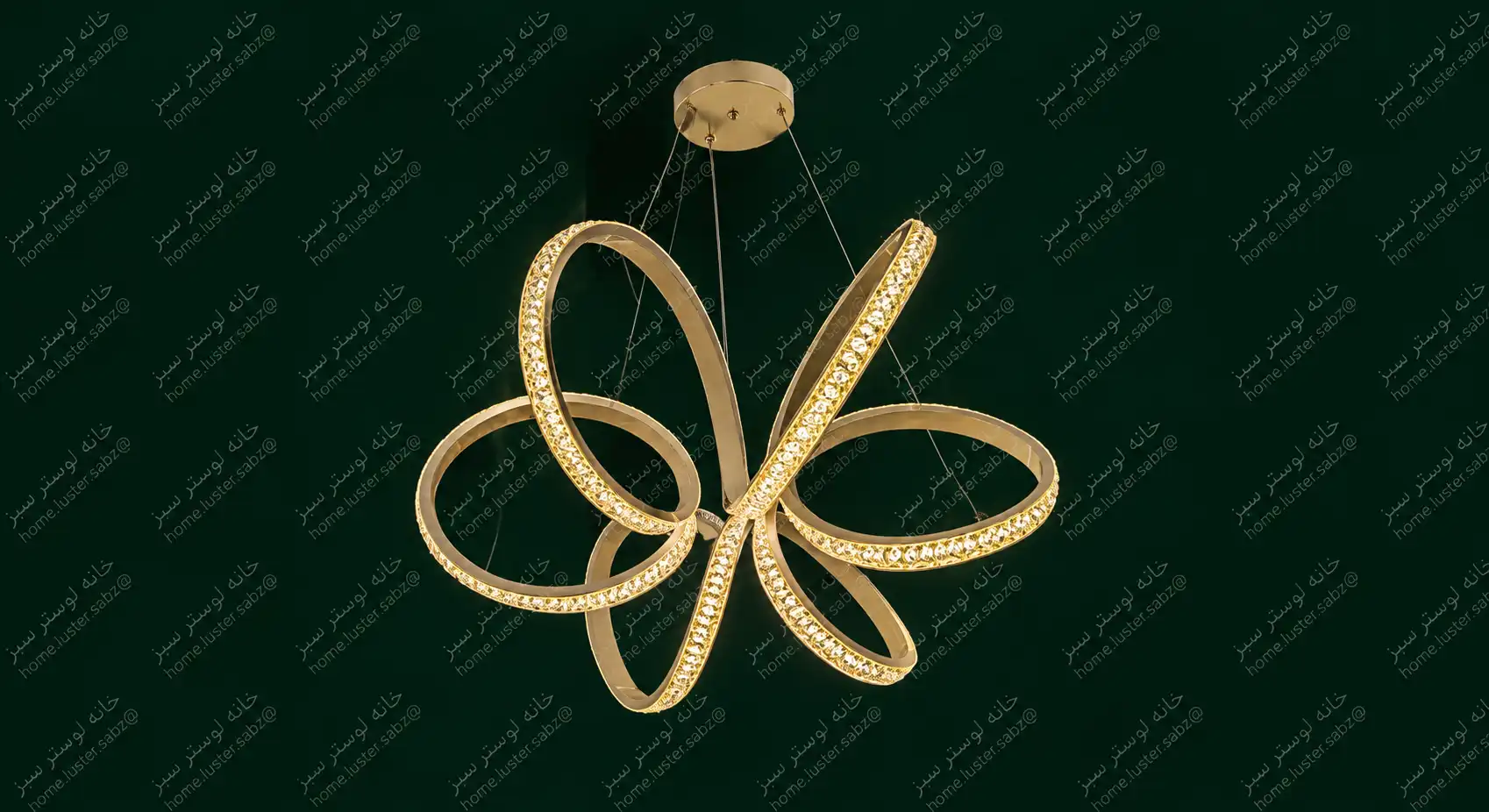 لوستر گل اپوکسی(کریستالی)